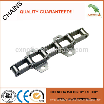 Double Roller Chain With Attachments